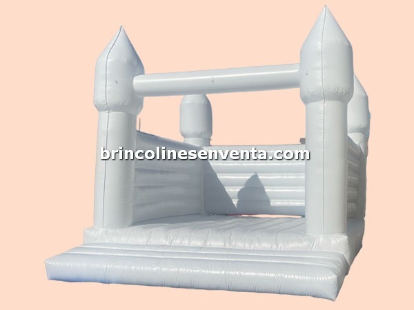 brincolin blanco para bodas de venta