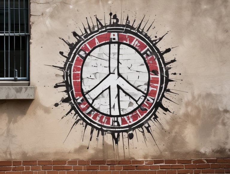 Wooden signs with handwritten text advertise social media engagement, including platforms like Snapchat and Instagram, attached to a pole in a casual outdoor setting. The text is decorative, and the imagery provides a vintage, handcrafted feel.