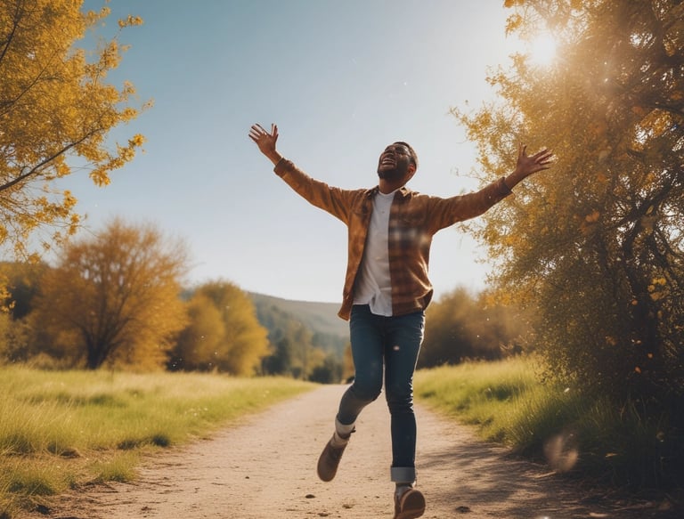 A multi-story residential building with several balconies filled with various items. Each balcony is decorated with potted plants and clothes hanging to dry. The building's facade appears weathered, and there are visible metal railings. The lighting inside suggests evening or nighttime, with warm and cool lights illuminating different units, adding a cozy and lived-in atmosphere.