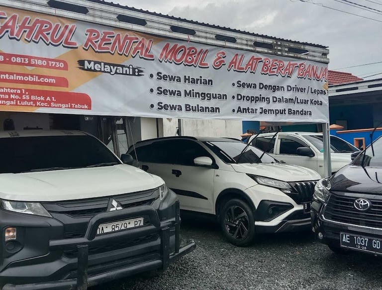 jasa rental mobil yang terpercaya di Banjarmasin