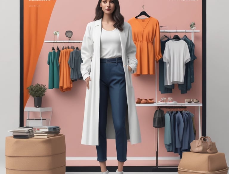 Cena de uma Live Commerce acontecendo ao vivo