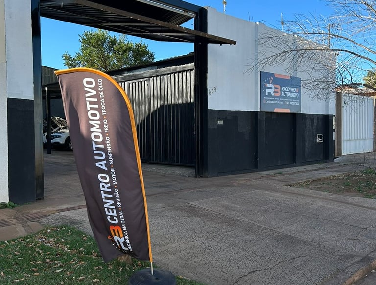 Imagem da fachada do R3 Centro Automotivo.