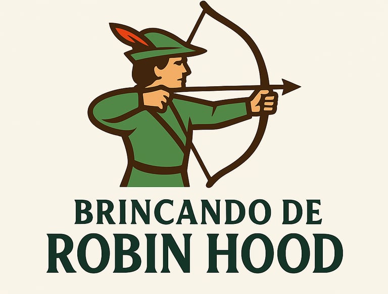 Logo do Desafio Brincando de Robin Hood