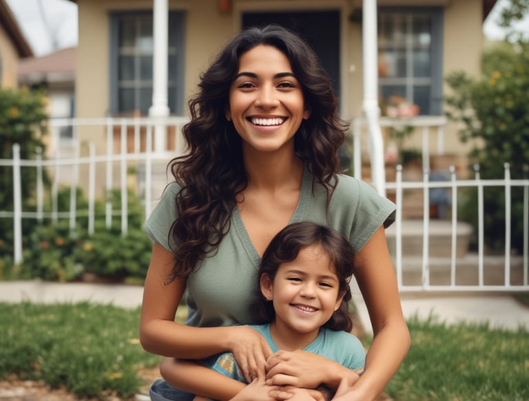 A mobile health services vehicle is parked on a street. The vehicle is beige with blue and orange accents, featuring text and logos, including 'Jockey Club Charles Kao Brain Health Services.' An illustrated portrait of a person in blue is displayed on the side. Trees and a building can be seen in the background, with metal barriers in front of the vehicle.