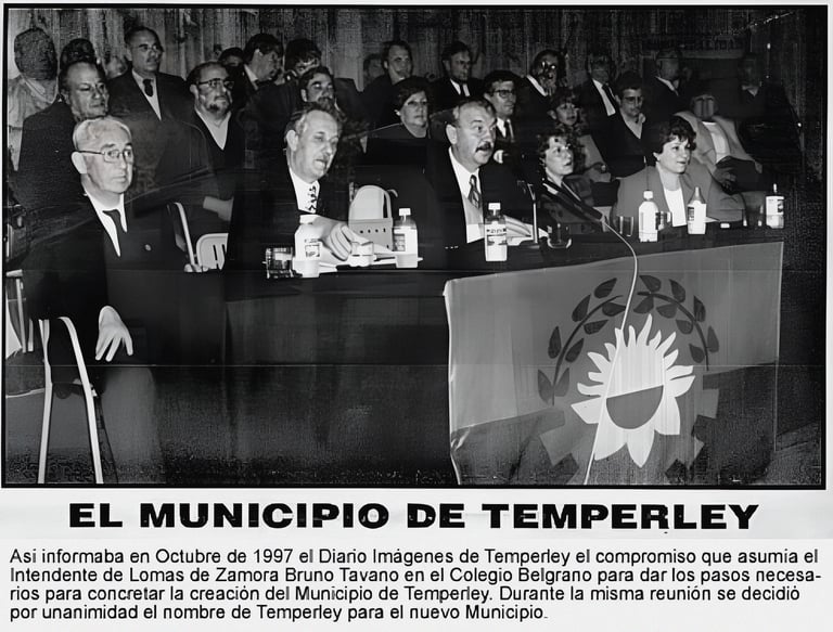 Bruno Tavano - Municipio de Temperley