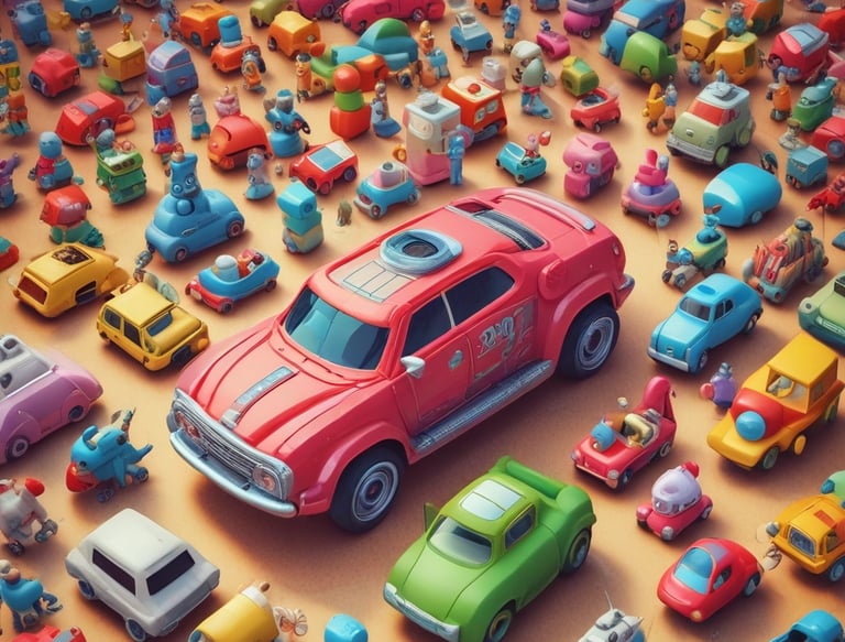 A cozy kitchen scene featuring vibrant cooking tools and ingredients scattered on a wooden countertop.