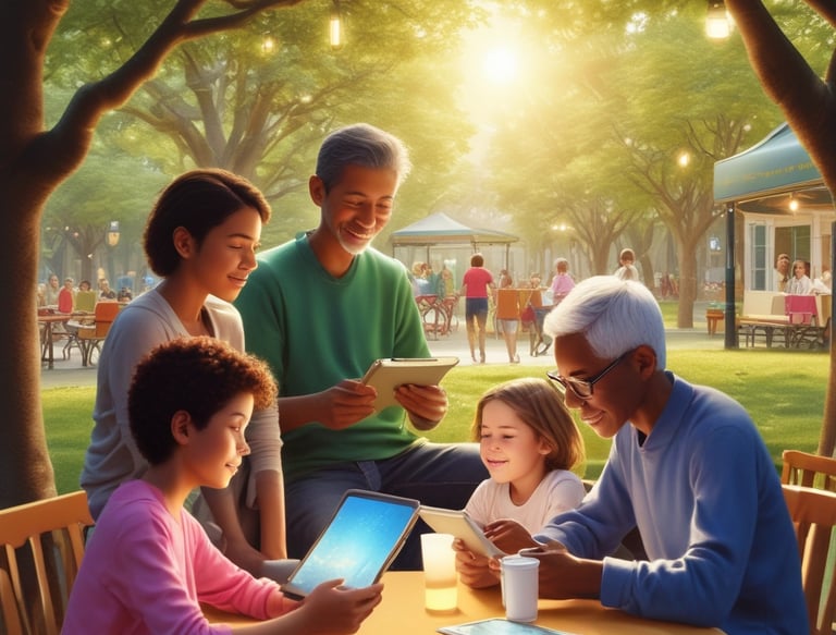 A cozy reading nook with a stack of colorful books and a steaming cup of tea.