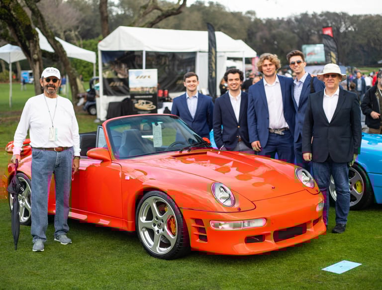 Madison Automotive Apprentices at Amelia Island Concours D'Elegance.