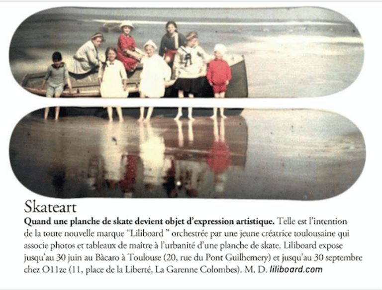 Article Vivre Côté Paris