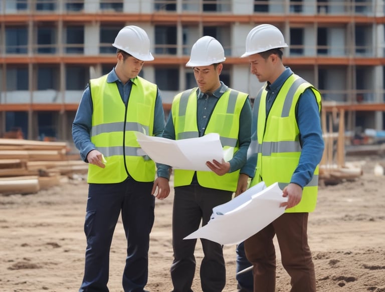 A modern residential building showcasing elegant design and durability.