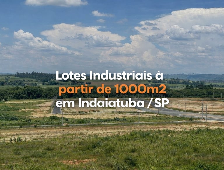 lote industrial de 1000m2 em indaiatuba