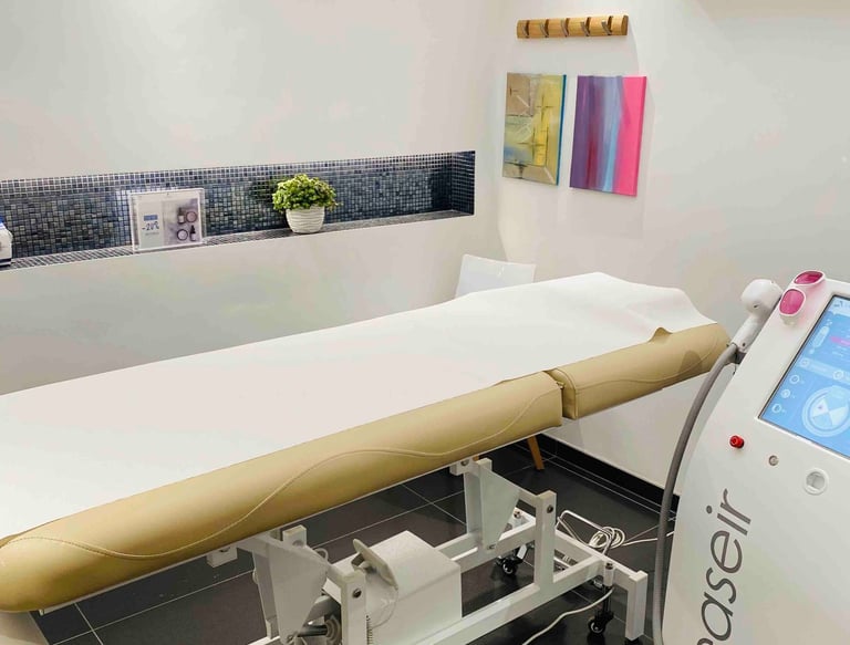 Cabine traitement épilation définitive laser