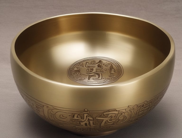 A person is sitting on a blue yoga mat adorned with celestial patterns, holding a crystal in their open hand, with bare feet visible in a relaxed pose.