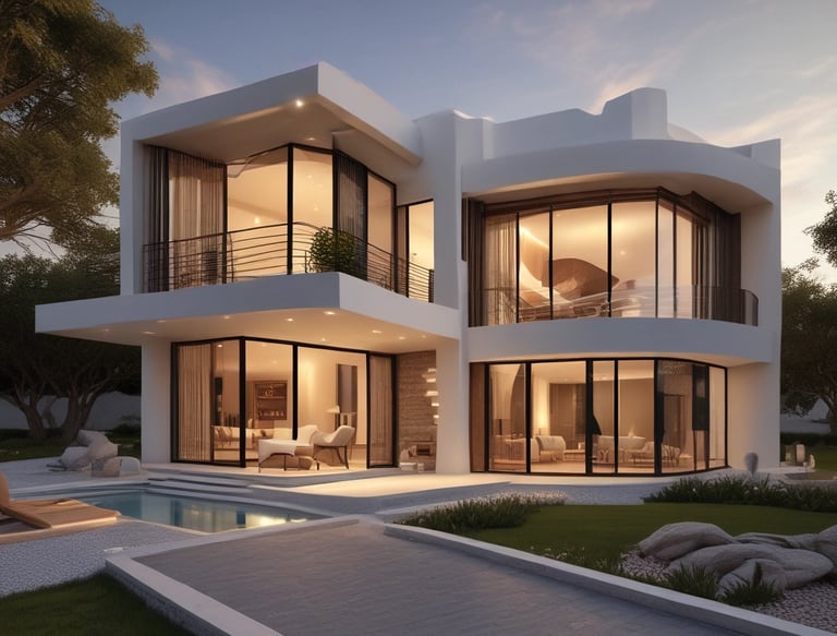 A beautifully designed interior space showcasing modern decor.