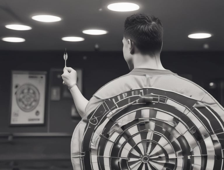 A person wearing a black and white long-sleeve shirt with the words 'RIDERS' and 'MENTALITY' printed on it stands next to a metal barrier. The individual is adjusting or wearing black gloves. The setting appears to be outdoors, with some greenery visible in the background.