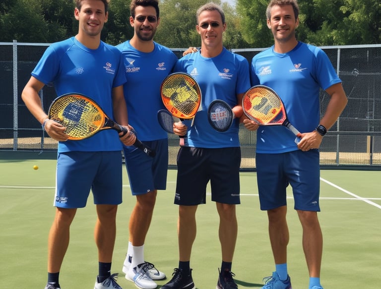Several black boxes labeled 'Training Box' are stacked on a grassy surface. The top box features illustrations of a kettlebell and a dumbbell.