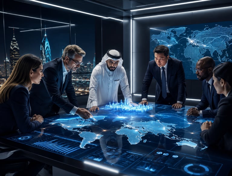 Strategic partners collaboration network for sovereign technology deployment