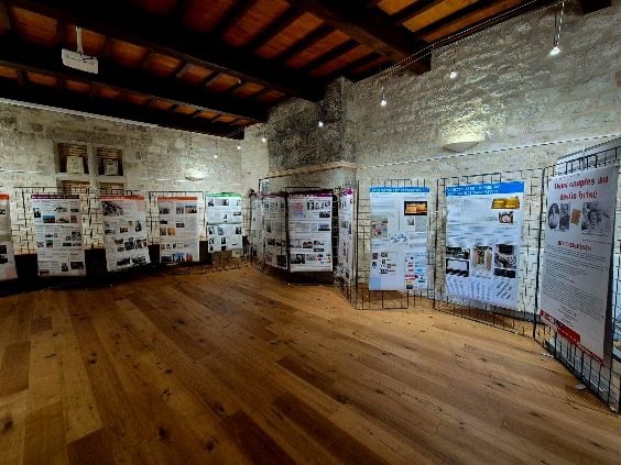 Notre exposition à Montcuq