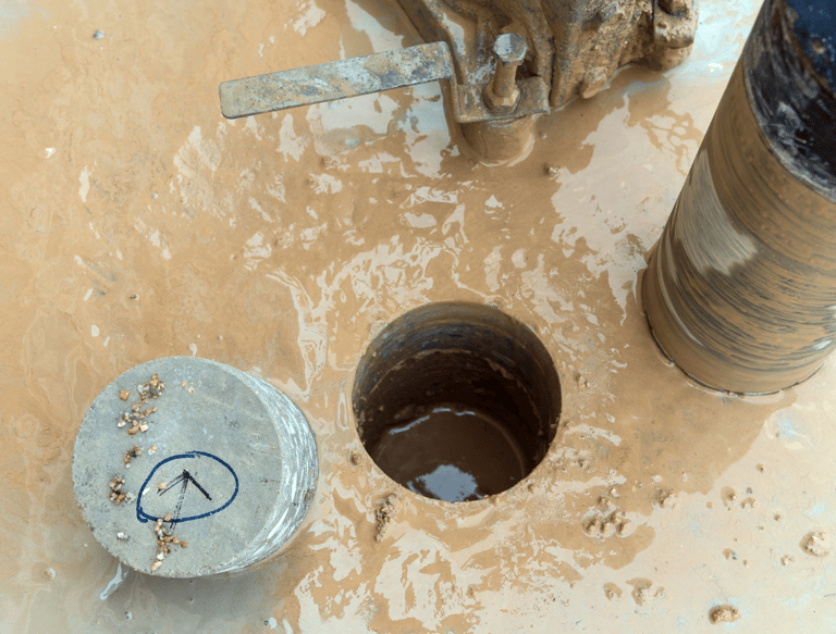 Core drilling Hole Perth