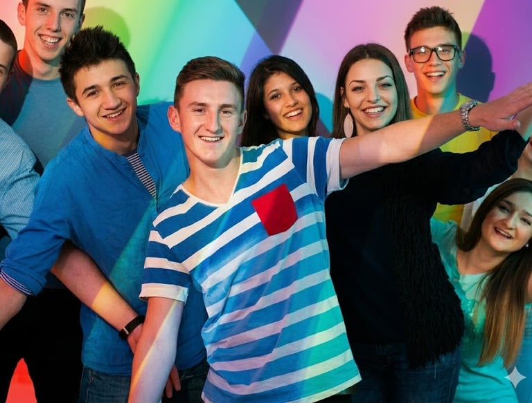 Students at Quantum Education Technology AI learning program