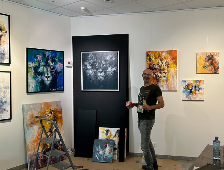 Artspace mit Hermann