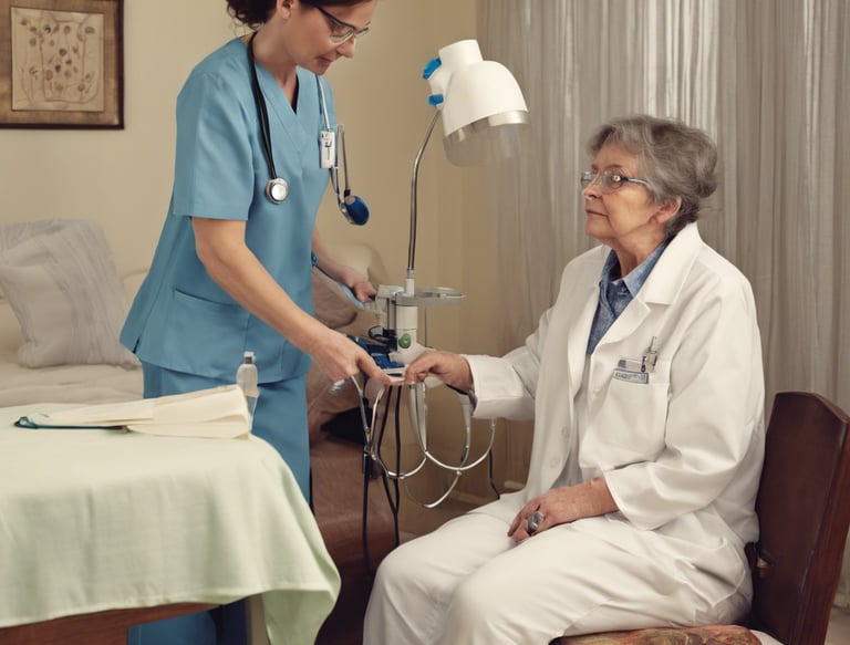 macbook air on persons lap