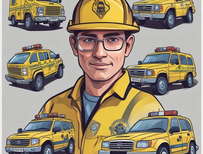 A sleek workspace with glowing screens displaying AI-generated designs in deep blue and purple hues.