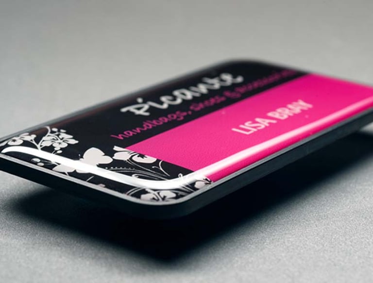 Resin label UV Soft, tag