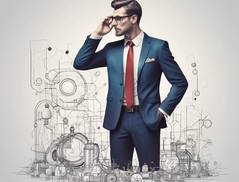 A team of consultants discussing process optimization strategies around a table.