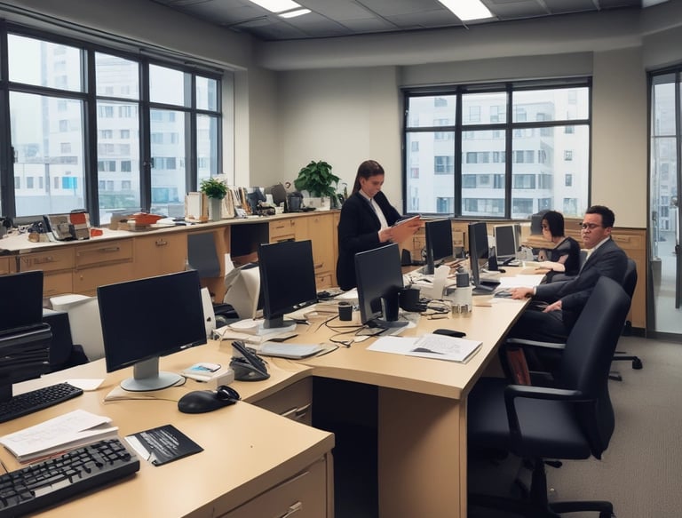 A neatly packed moving truck ready to depart on a sunny day.