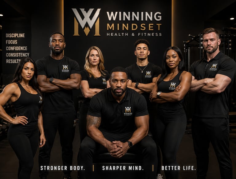 Winning Mindset Health & Fitness elite coaching and performance team