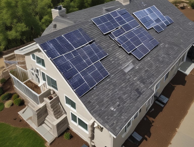 A team of professionals installing a sleek smart thermostat in a modern New York City apartment.