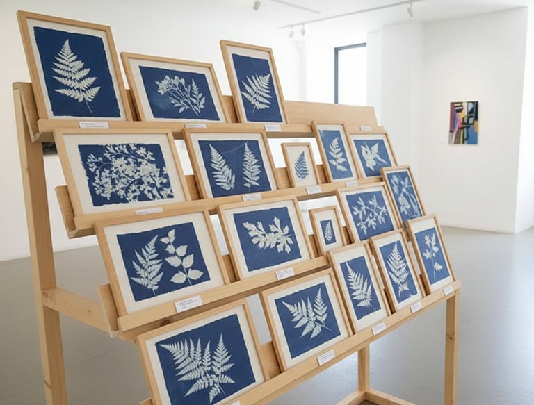 Exposicion cianotipia impresiones monterrey