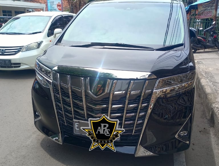 Sewa Alphard cirebon plus driver