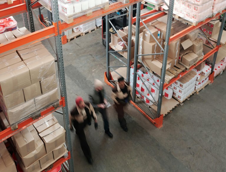 Consultores en almacén