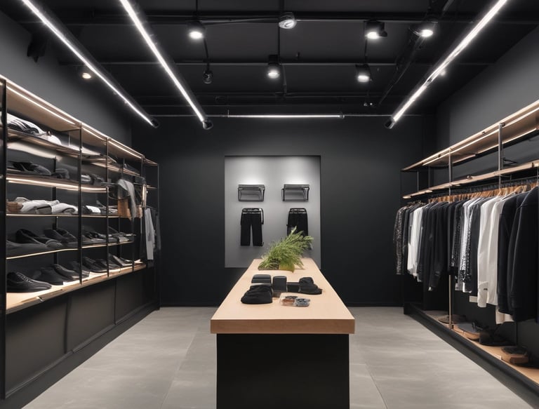 Pink neon light word 'Sale' is displayed against a textured dark background, with glow reflecting off the surface.