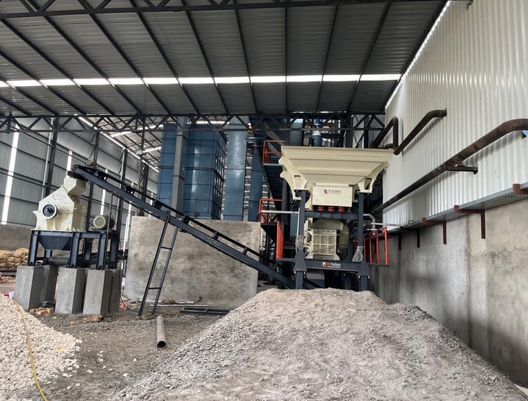 Gypsum plant