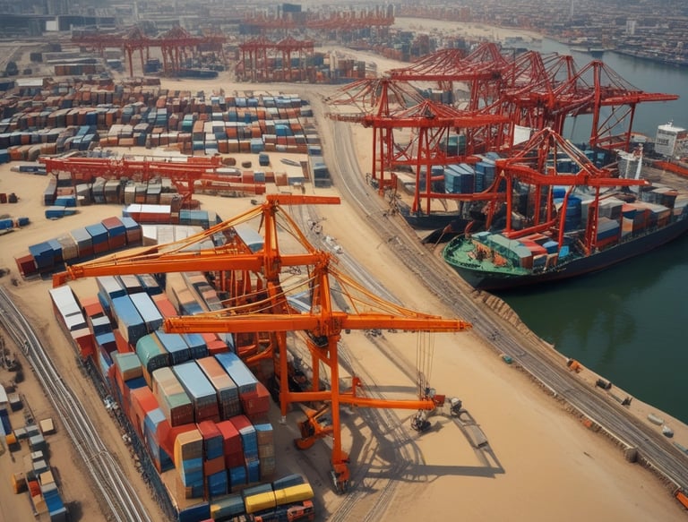 A professional team engaged in international trade activities.
