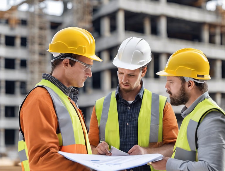 A clear blue sky dominates the image, with the upper segment of a solar panel array visible in the lower part. The structure is supported by sleek metal beams, suggesting a modern, sustainable energy theme.
