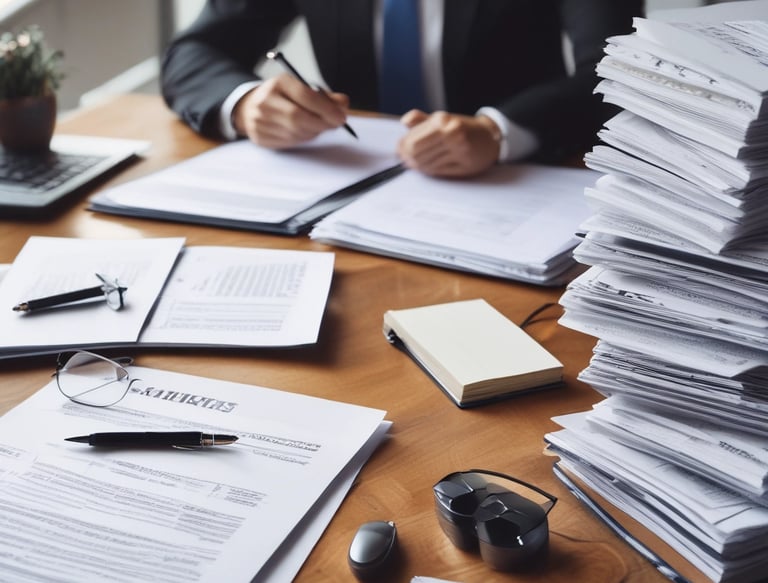 Wooden letter tiles spell out the words 'PROBATE' and 'LAWYER' on a Scrabble board. The board features a grid with colored squares marked with different point values such as 'Double Word Score' and 'Triple Letter Score'.