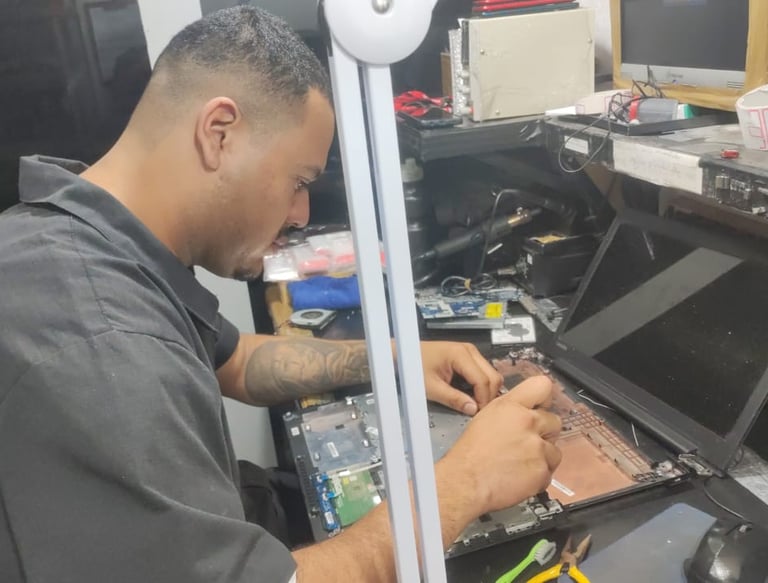 Manutenção de notebook