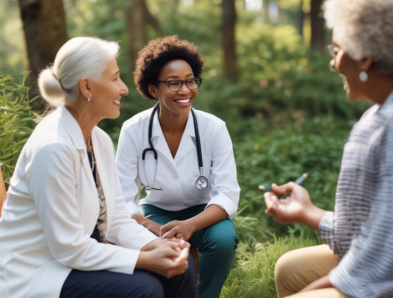 A warm and welcoming senior care environment.