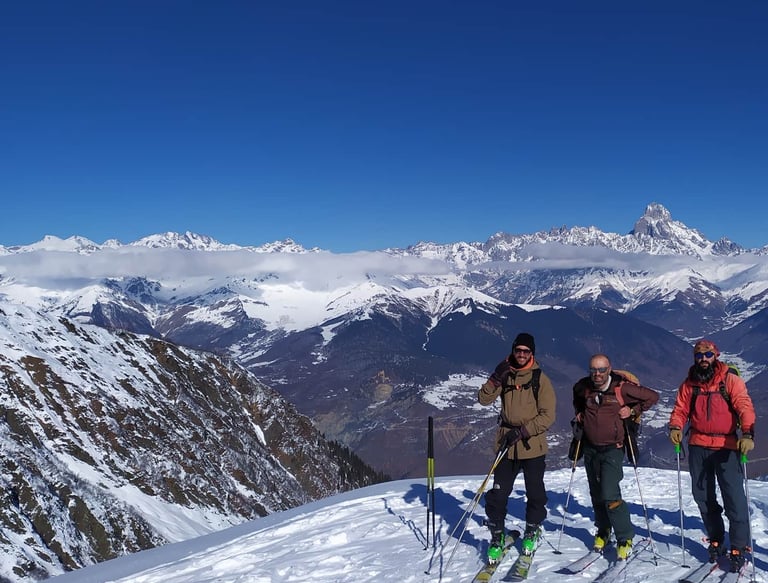 svanti ski tour ski touring tetnuldi svaneti