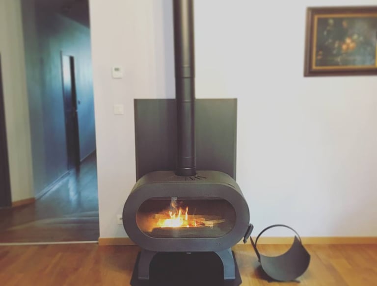 poêle à bois, Redon, installation conforme, tubage