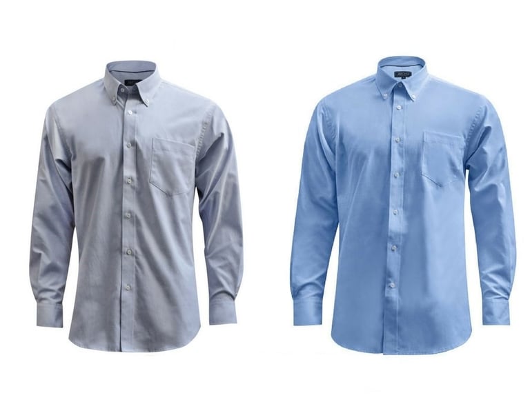 ropa de trabajo, camisa Oxford dotación , camisa jean dotación, camiseta tipo polo, polo manga larga