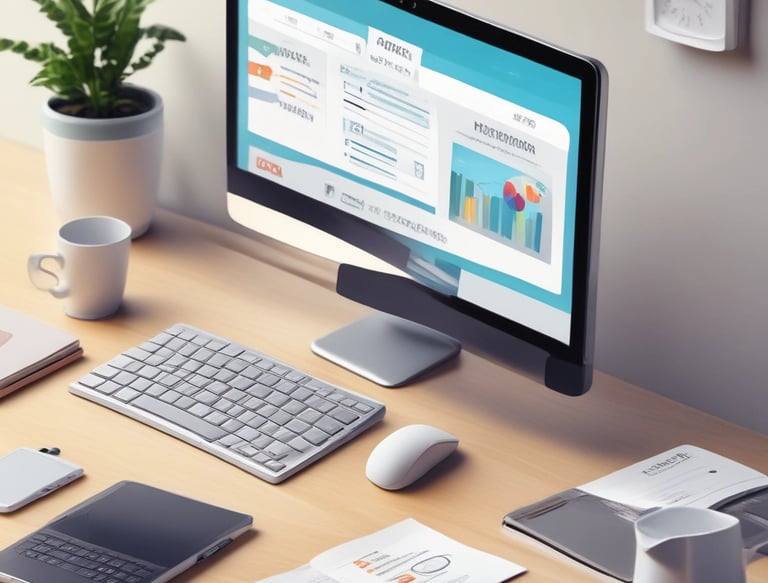 An image showcasing the agency's modern office environment.