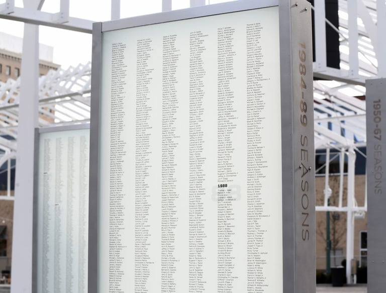 Centennial Plaza NFL Placemaking Monument Design