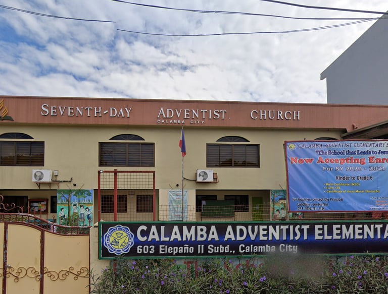 Beige colored seventh day adventist church school in calamba city