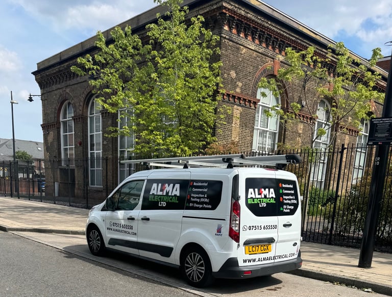 Alma Electrical team providing friendly, professional service across South East London
