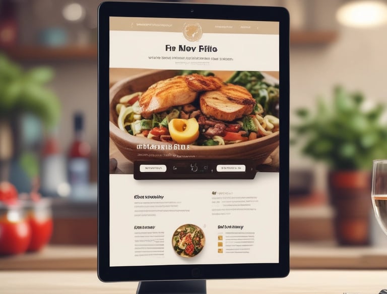 A team of professionals collaborating on a project with design sketches and a digital tablet.